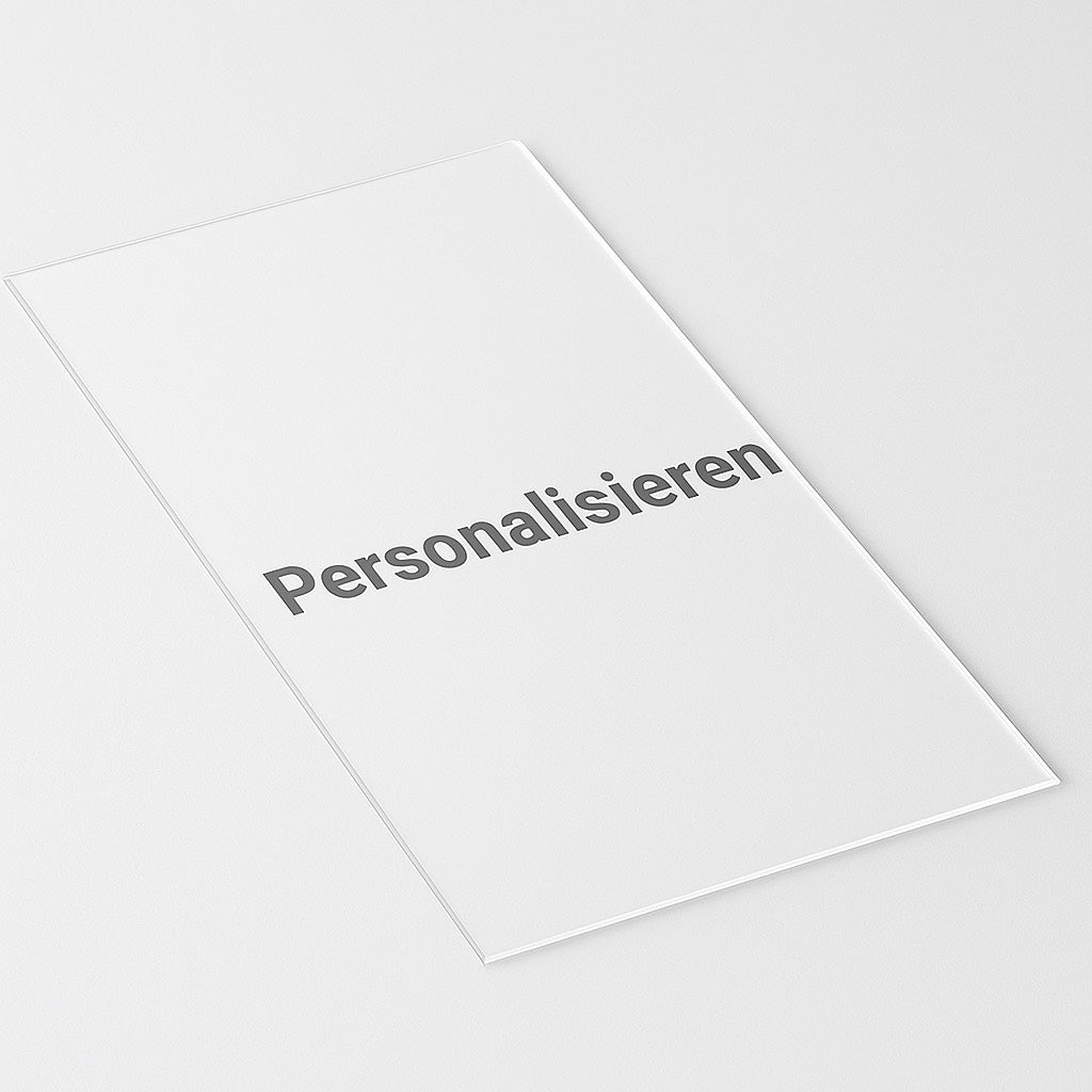 Personalisierbare Acrylglasbilder - Glasklar